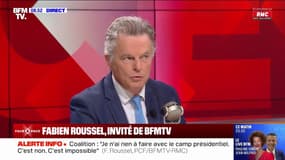 Fabien Roussel accuse Emmanuel Macron de "refuser les résultats" des législatives