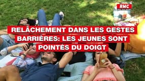 Relâchement dans les gestes barrières: les jeunes sont pointés du doigt