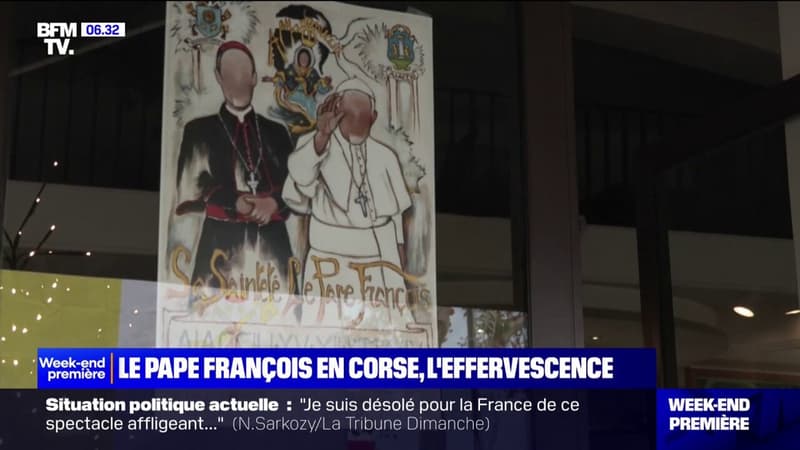 La venue du pape François en Corse suscite l'effervescence