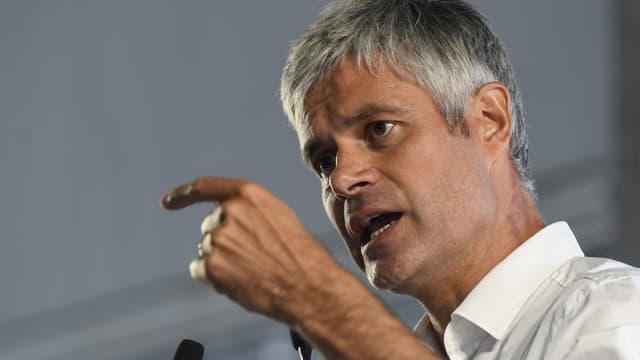 Le président de la région Auvergne-Rhône-Alpes Laurent Wauquiez