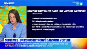 Septèmes-les-Vallons : un corps découvert dans une voiture incendiée le jour de Noël