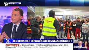 Olivier Dussopt: "Imaginer une grande messe de la réconciliation [avec les syndicats], ça ne fonctionne pas"