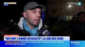 OM 1 - 0 MONACO " On finit l'année en beauté " : la joie des fans