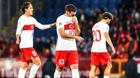 Les joueurs turcs lors de Turquie - Luxembourg en septembre dernier