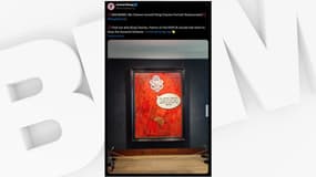 Le portrait du roi Charles vandalisé par Animal Rising