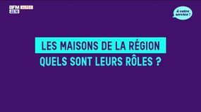 Région Sud, à votre service : Les maisons de la région