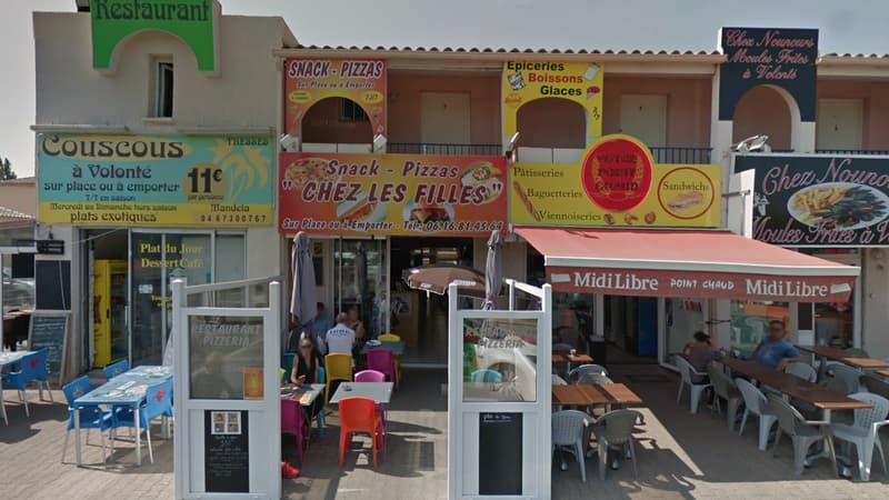 Le restaurant où s'est déroulé l'agression