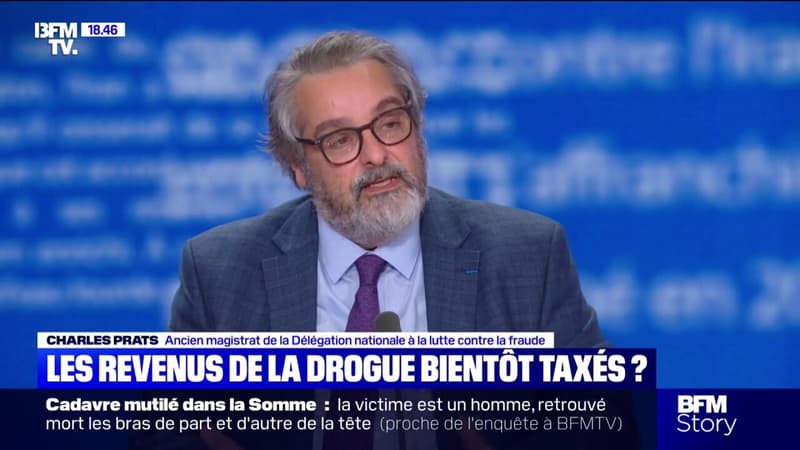 Taxer les revenus de la drogue? Pour Christophe Prats, 