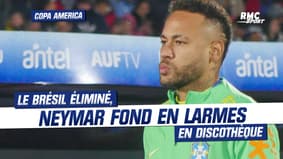 Copa América : Neymar en larmes après l'élimination du Brésil face à l'Uruguay