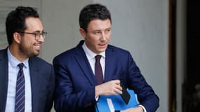 Mounir Mahjoubi et Benjamin Griveaux.