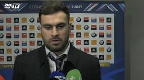 XV de France : "Une défaite qui fait mal" contre l'Irlande regrette Tauleigne