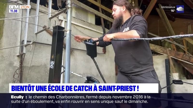 Saint-Priest: une école de catch va ouvrir cet été (1/1)