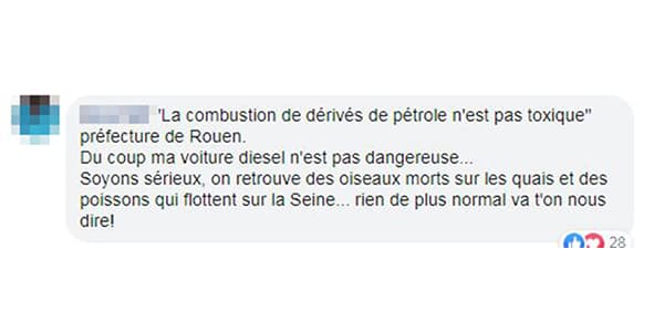 Les internautes s'interrogent après l'incendie d'une usine classée Seveso à Rouen.