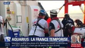 L’Aquarius demande à accoster exceptionnellement à Marseille mais Paris semble peu favorable, préférant une "solution européenne"