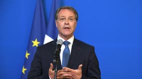 Le président de la Confédération des petites et moyennes entreprises (CPME) François Asselin, lors d'une conférence de presse à Bercy le 23 mai 2022