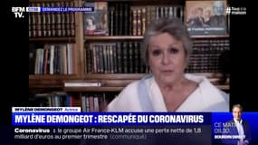 Mylène Demongeot: rescapée du coronavirus - 07/05