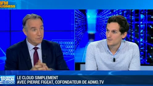 Pierre Figeat, cofondateur d'Admo.TV est venu expliquer dans l'émission de Frédéric Simottel sur BFM Business, les bénéfices qu'apportent le cloud à sa solution d'optimisation de campagnes publicitaires.  