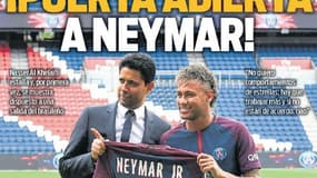 La Une du quotidien catalan Sport