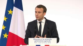 Emmanuel Macron avait convié plusieurs centaines de jeunes agriculteurs à l'Élysée.