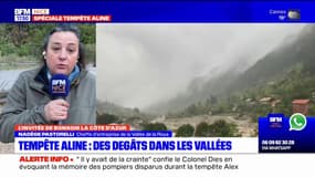 Tempête Aline: "pas de dégâts matériels" chez les commerçants de la vallée de la Roya