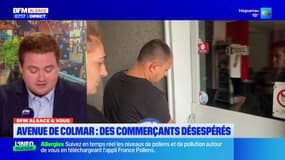 BFM Alsace et vous: le désespoir des commerçants de l'avenue de Colmar
