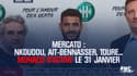 Mercato : Nkoudou, Ait-Bennasser, Toure... Monaco s'active le 31 janvier