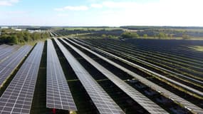 Le parc photovoltaïque de Fontenet 3, en Charente-Maritime. 