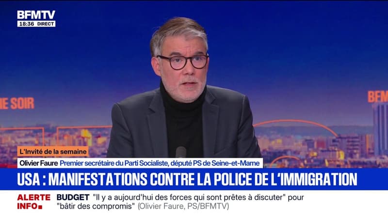 Donald Trump: Olivier Faure (PS), déclare que les Européens "doivent avoir l'audace" de "s'occuper de lui"