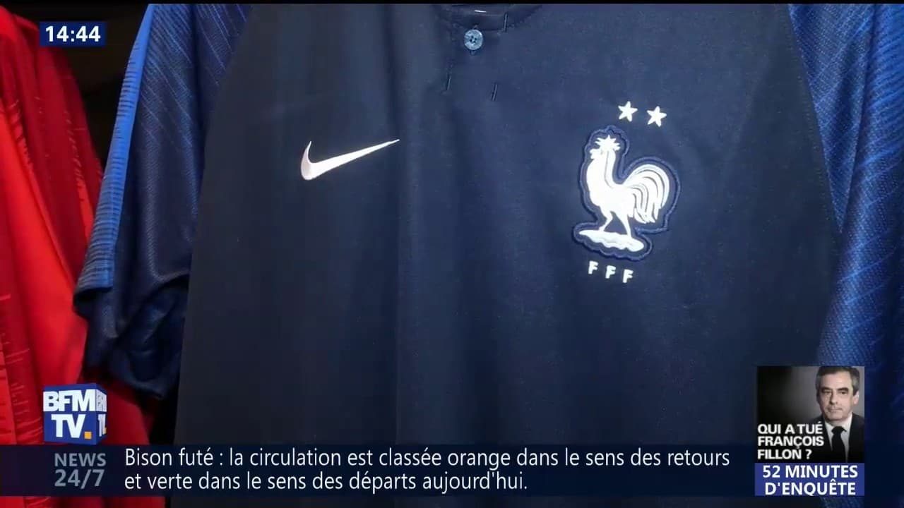 Il Est Enfin L Le Maillot Aux Deux toiles Est Arriv Au Si ge De La il-est-enfin-l-le-maillot-aux-deux-toiles-est-arriv-au-si-ge-de-la