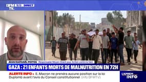 Gaza: "Les gens meurent de faim" affirme Jean-Raphaël Poitou (Action contre la faim) 