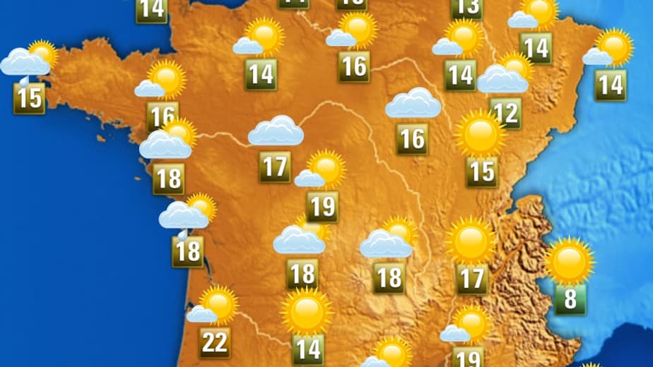 La météo de ce vendredi après-midi