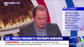 Les réactions affluent après l'agression de Prisca Thevenot en plein tractage 