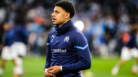 Luis Henrique avec l'OM en mars 2022