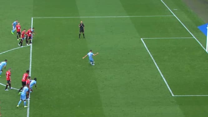 Le penalty de Mangani lors de Rennes-Ajaccio, le 21 août 2022 Le penalty de Mangani lors de Rennes-Ajaccio, le 21 août 2022