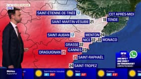 Météo Côte d’Azur: grand et beau soleil sur toute la Côte d'Azur, jusqu'à 24°C à Menton