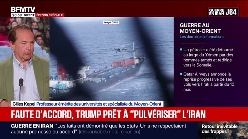 "L'Iran dispose encore d'un certain nombre de rentrées financières", explique Gilles Kepel, spécialiste du Moyen-Orient