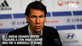 OL : Garcia souhaite rester toujours à Lyon (mais l’aurait bien fait à Marseille et Rome)