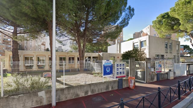 L'école maternelle Jeanne Deroin, située à Montpellier.