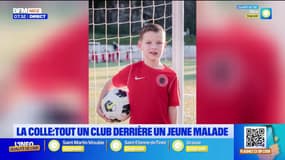 La Colle-sur-Loup: un enfant gravement malade soutenu par son club de foot 