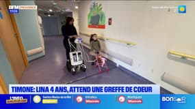 Marseille: Lina, 4 ans, attend une greffe de cœur à la Timone