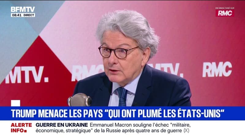 Droits de douane invalidés par la Cour suprême américaine: “Les contre-pouvoirs ont fonctionné”, se réjouit Thierry Breton