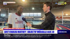 Dans J'M mes jeux, l'athlète normand Just Kwaou-Mathey présente "ses grandes ambitions" pour les JO de Paris