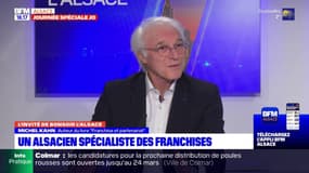 "L'Alsace est une terre de franchises", selon Michel Kahn, auteur du livre "Franchise et partenariat"