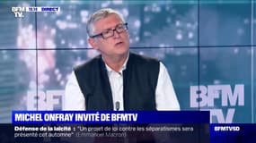 Michel Onfray: "L'idée de dire que ce serait bien que les femmes soient en sécurité, d'un seul coup vous êtes un suppôt de Marine Le Pen"