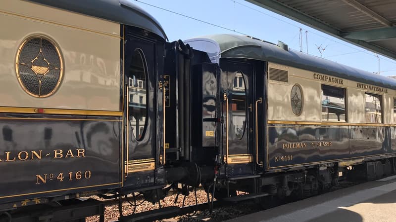 L'Orient Express est exposé pendant deux jours.