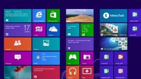 Capture d'écran de Windows 8 sorti le 25 octobre