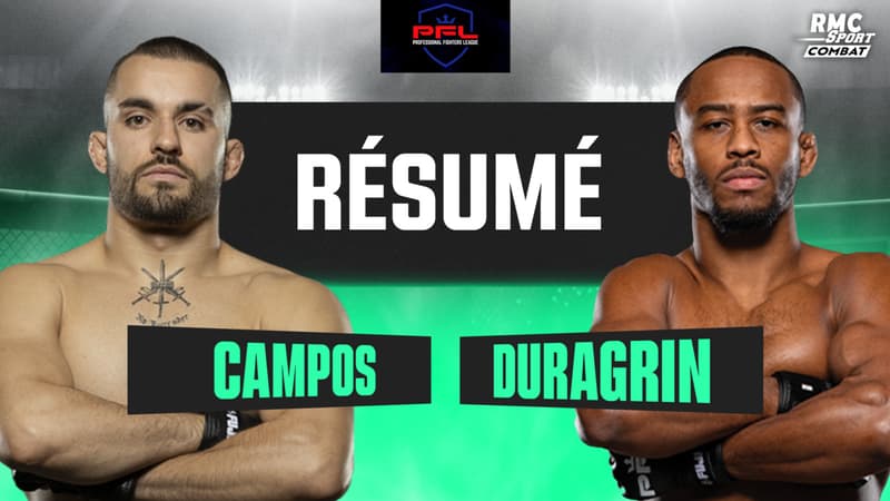 PFL MADRID : Des coups de genoux DEVASTATEURS entre Mathys Duragrin et Ignacio Campos