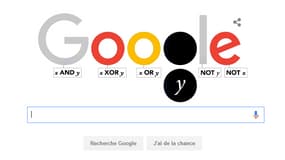 George Boole, père de l'algèbre de Boole, célébré par un doodle Google