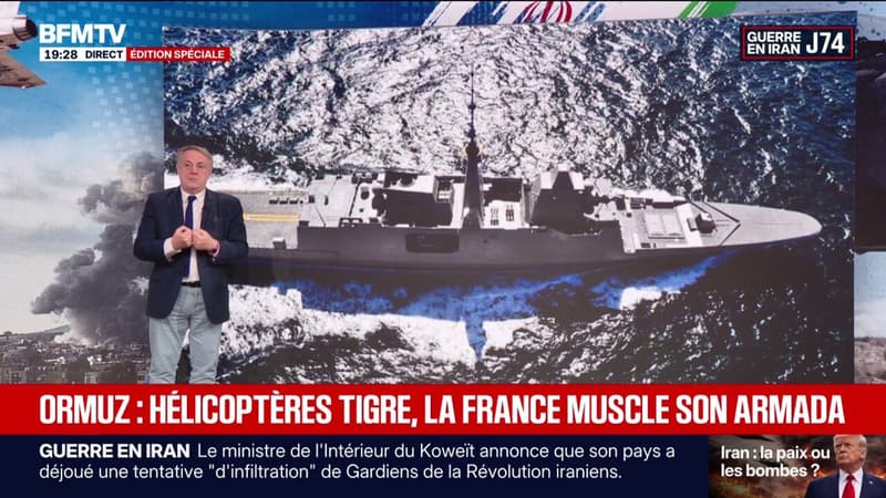 La France muscle son armada militaire dans le détroit d'Ormuz