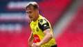 Jack Diamond lors de son prêt à Harrogate Town, en août 2020